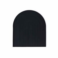 Plateau à vaisselle noir en silicone H1