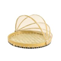 Plateau cloche en coquille de capiz verte--Vert-Now's Home