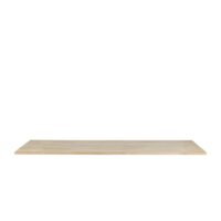 Plateau de table 160x190 en bois de chêne beige-Bois-Beige-WOOOD