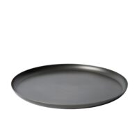 Plateau rond en zinc