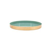 Plateau rond vert