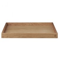 Plateau unity 35 x 35 cm--Marron-AYTM