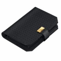 Pochette pour 3 montres idée cadeau encre noire--Noir-SONGMICS HOME