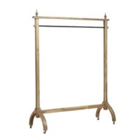 Portant style romantique en acacia 140 cm marron--Marron-Robin des Bois