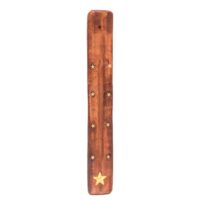 Porte bâton d'encens en bois-Bois-Marron-Out of the blue