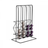 Porte-capsules à café métal noir H33cm-Métal-Noir-Present Time