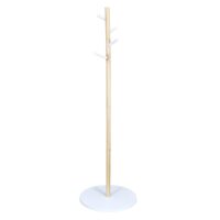 Porte manteau enfant effet bois-Bois-Blanc-The Home Deco Factory