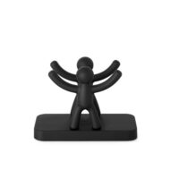Porte serviettes en papier Buddy  noir en plastique-Plastique-Noir-Umbra