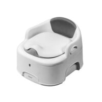 Pot mini toilettes - 3 en 1 - Starlette--Blanc-Asalvo