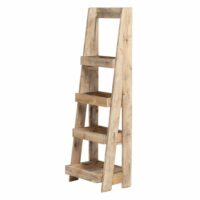 Potager urbain bois 4 pots-Bois-Marron-Hannun