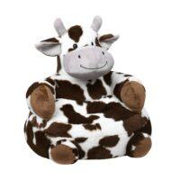 Pouf enfant marron--Marron-Lovely casa