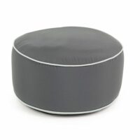 Pouf gonflable gris foncé--Gris-Konte.Design