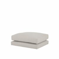 Pouf gris clair 97x80cm--Gris-Decowood