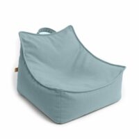 Pouf poire enfant extérieur doux et résistant--Bleu-MeowBaby