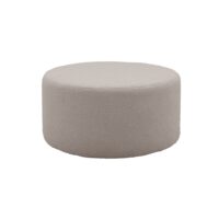 Pouf tissu bouclette  gris clair l 70 cm-Tissu-Gris-CAMIF