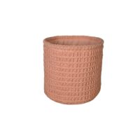 Ppanier de rangement intérieur rose thé 30x30x30--Rose-Sensei Maison