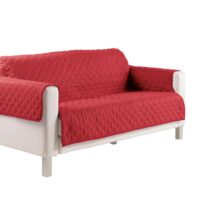 Protege Canape en   175 x 255--Rouge-Les Ateliers du Linge