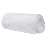 Protège matelas imperméable 60x120 - 70x140 en coton blanc-Coton-Blanc-roba