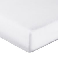 Protège matelas imperméable coton blanc 80x200 cm-Coton-Blanc-Sensei Maison
