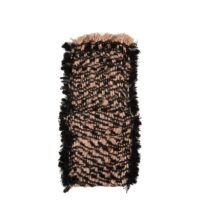 Range-couverts coton noir et cuivre 13x25x1cm-Coton-Multicolore-Bazar Bizar