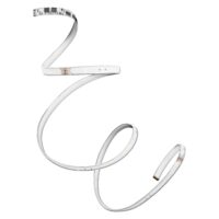 Ruban LED audio en PVC blanc