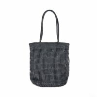 Sac cuir noir 36x8x70cm--Noir-Bazar Bizar