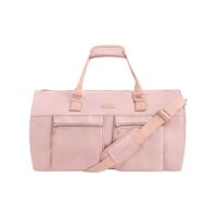 Sac de Voyage Convertible 100% Polyester Rose--Rose-Flamingueo