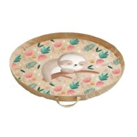 Sac pour tapis de jeu paresseux en polyester beige 120 cm--Beige-Sassi Junior