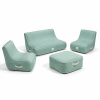 Salon de jardin gonflable en olefin couleur vert d'eau--Vert-Coco Lounge