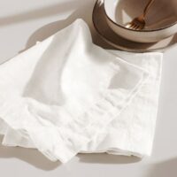 Serviette de table blanc 2 (40x40) cm--Blanc-Mint