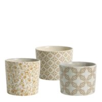 Set de 3 cache-pots--Multicolore-Mathilde M