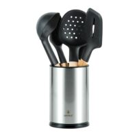 Set de 5 ustensiles de cuisine--Noir-LAGUIOLE CUISSON