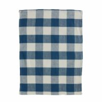 Set de table bicolore en métis bleu 30x45cm--Bleu-A demain