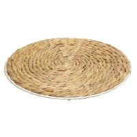 Set de table en jacinthe osier naturel ø 35 cm-Home Maison