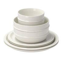 Set en porcelaine blanc cassé-Porcelaine-Blanc-Zone Denmark