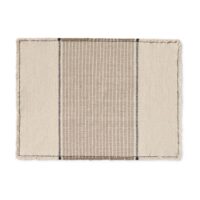 Sets de table tissés à la main Oaxaca (lot de 2) en coton-Coton-Taupe-Lorena Canals