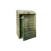 Simple Cache Poubelle 750 x 920 x 1200mm--Beige-Solid