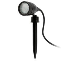 Spot d'extérieur à planter ampoule led 3w h18
