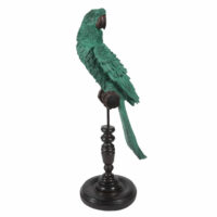 Statue perroquet verte H43-Maisons du Monde