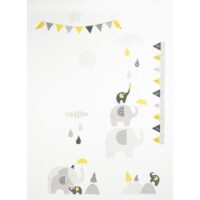 Sticker mural Babyfan--Gris-Sauthon