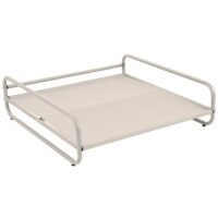 Structure pour fauteuil et pouf de salon de jardin modulable beige--Beige-Oviala