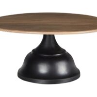 Support à gâteaux métal noir-Métal-Noir-Beliani