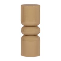 Support à plantes en métal sable-Métal-Beige-WOOOD