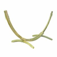 Support de hamac double en bois 290-360cm-Bois-Marron-Amazonas