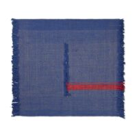 Support mural tissé à la main Casa Gilardi bleu 90 x 105 cm--Bleu-Lorena Canals