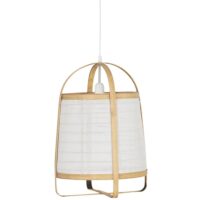 Suspension cordon tissus blanc l:125 cm-Tissu-Blanc-IB Laursen