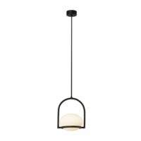 Suspension en métal noir-Métal-Noir-Trio Lighting