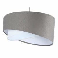 Suspension en tissu forme asymétrique asymetric-Tissu-Gris-BPS Koncept