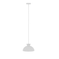 Suspension épurée en métal-Métal-Blanc-Potiron Paris