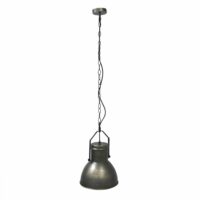 Suspension style vintage en forme de cloche noire--Noir-Wonderlamp